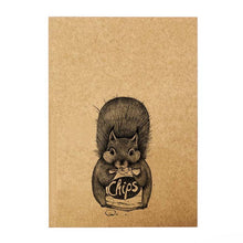Laden Sie das Bild in den Galerie-Viewer, Notizbuch „Chipseichhörnchen “