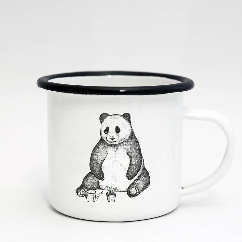 Tasse Emaille - Panda