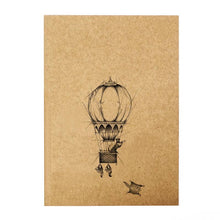 Laden Sie das Bild in den Galerie-Viewer, Notizbuch „Ballonfahrer“