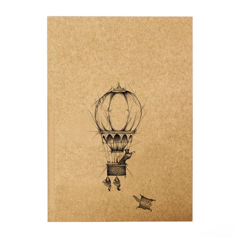 Notizbuch „Ballonfahrer“
